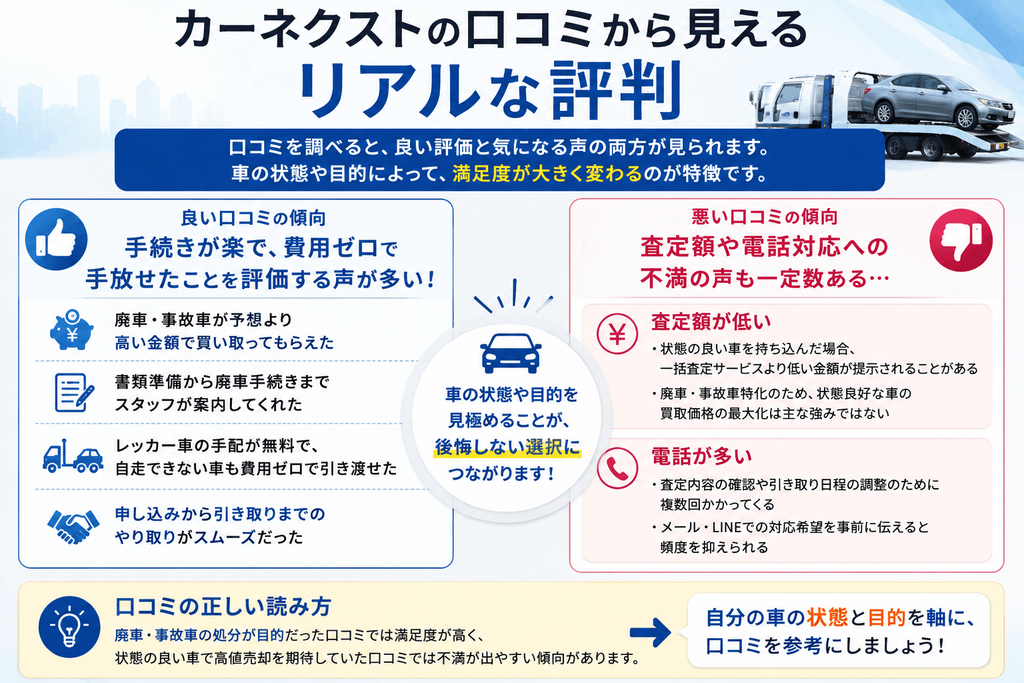 カーネクストの口コミから見えるリアルな評判画像