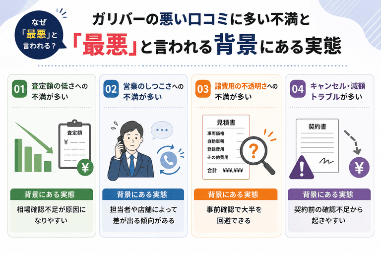 悪い口コミに多い不満と「最悪」と言われる背景にある実態